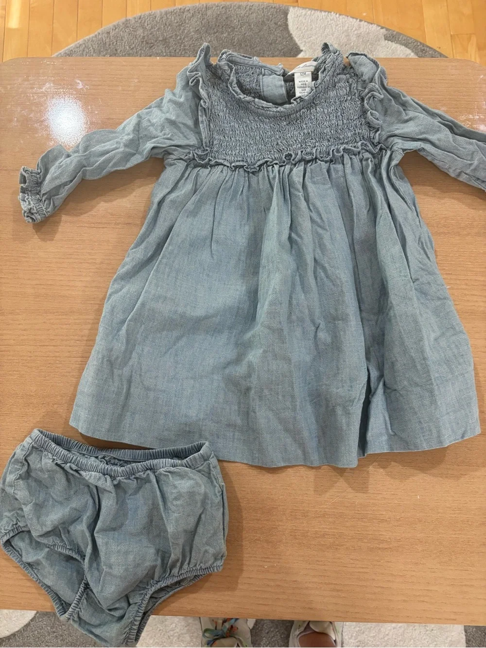 Ralph Lauren Light Blue Chambray Bloomer